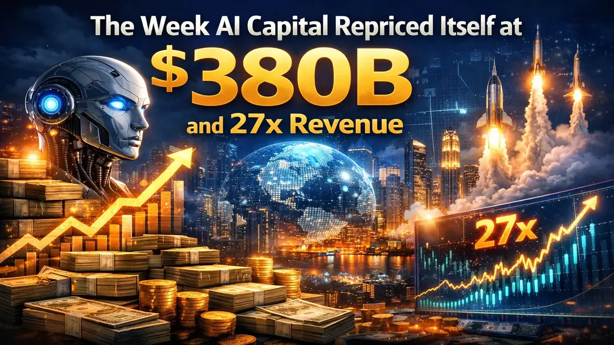 The Week AI Capital Repriced Itself at $380B and 27x Revenue