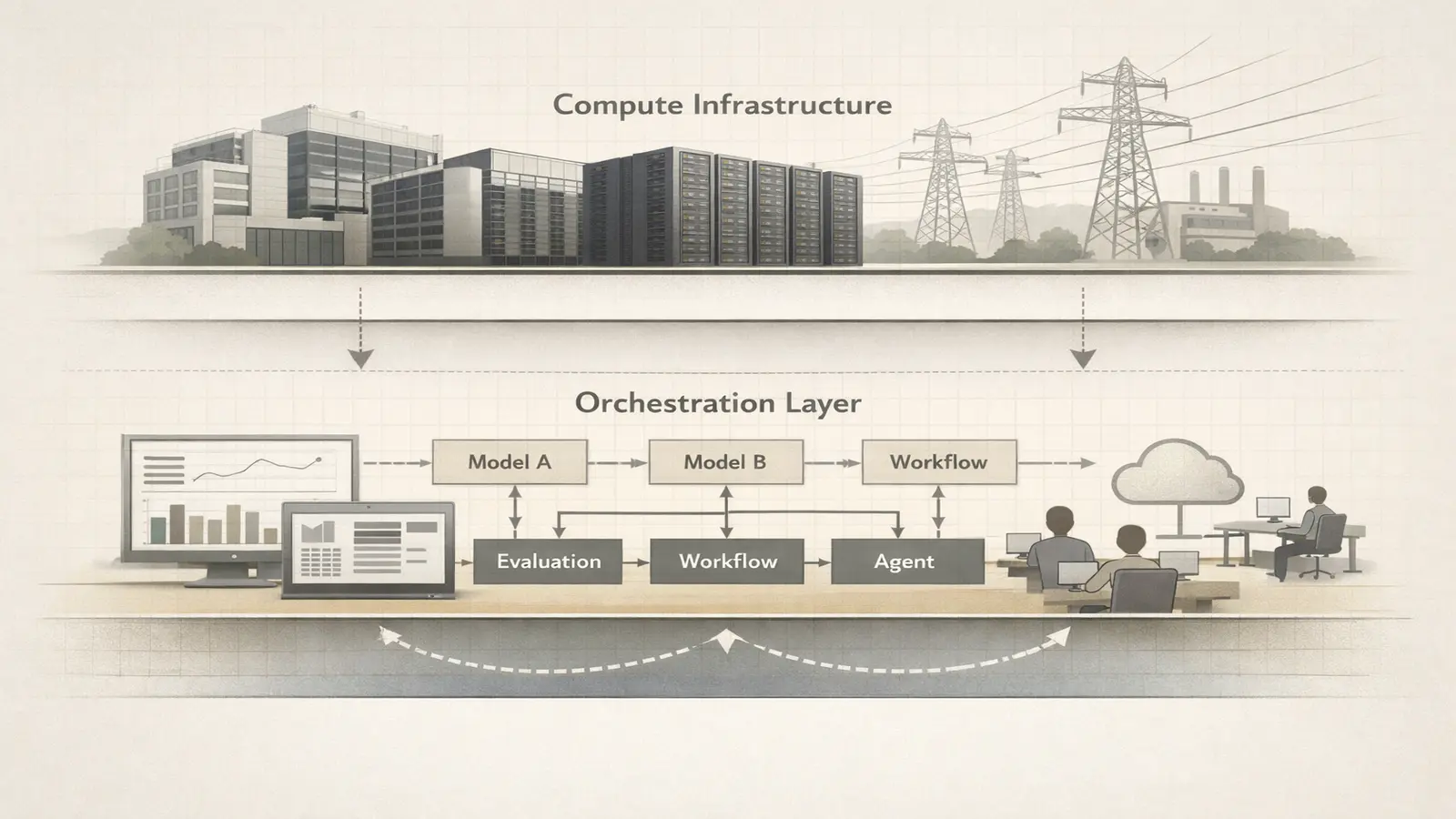 The Week AI Infrastructure Split Into Two Layers as $40B+ Capital Reshaped the Stack