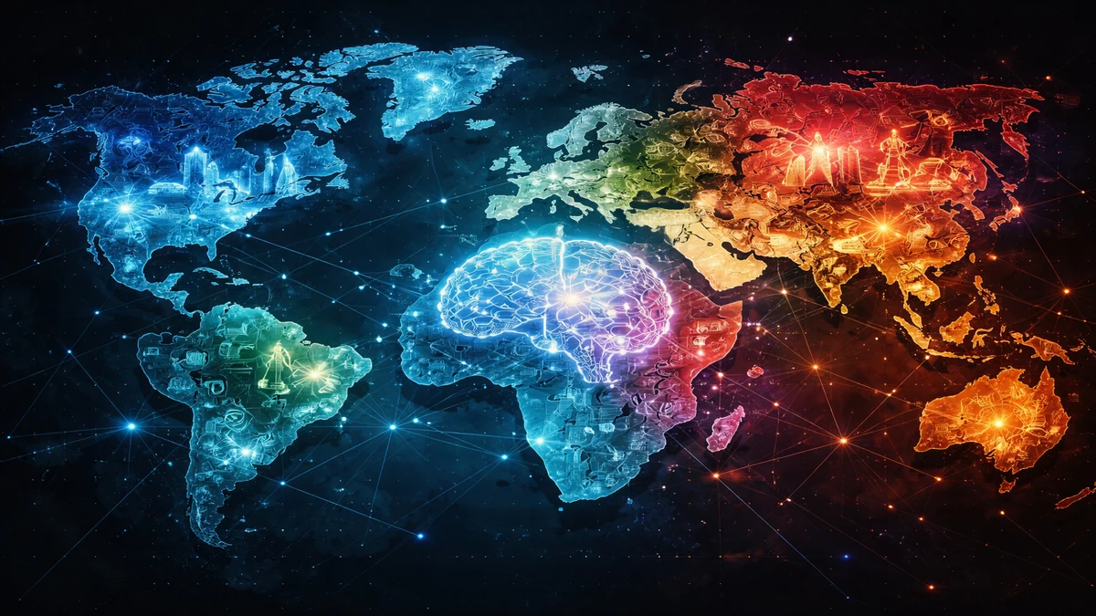 The Global AI Map Is Fragmenting: How Each Continent Is Betting on a Different AI Future
