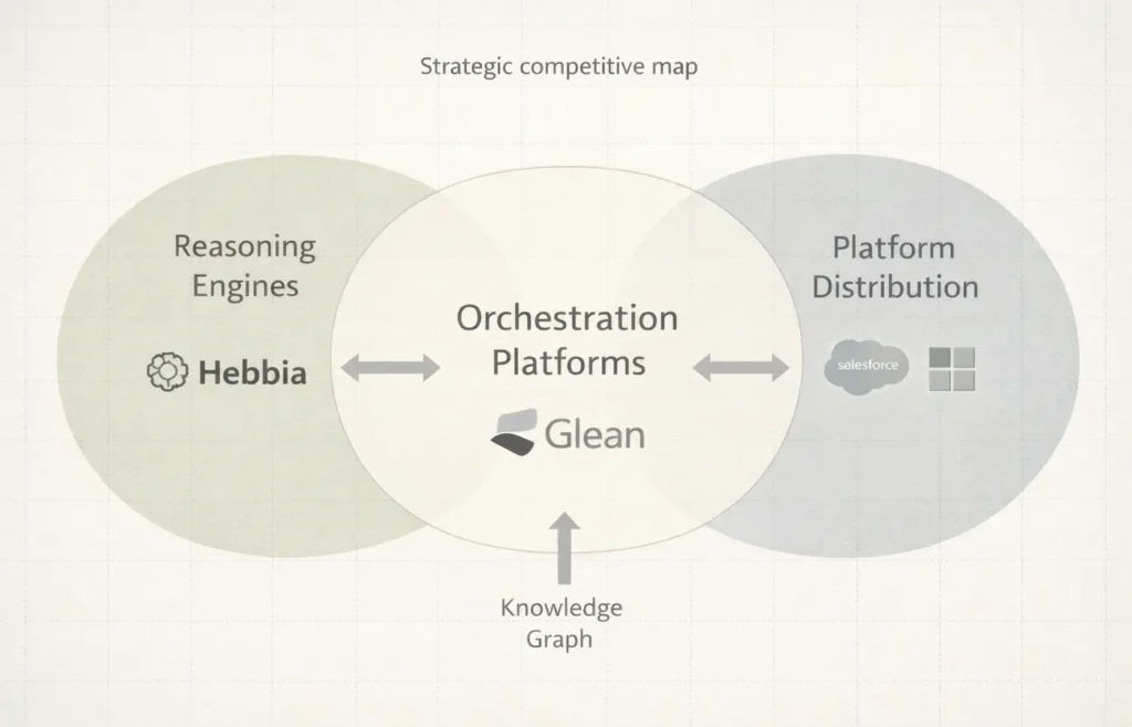 Enterprise AI context platform competitive landscape orchestration reasoning and distribution