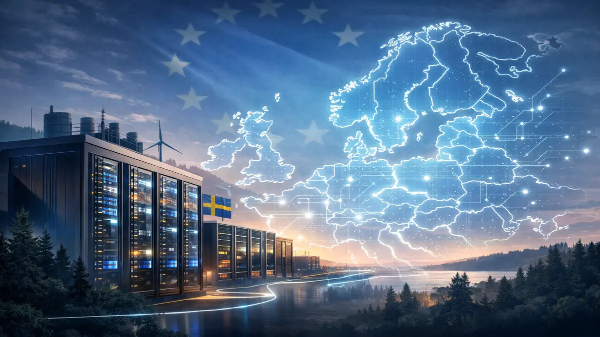 Mistral AI sovereign data center infrastructure in Europe with advanced GPU clusters