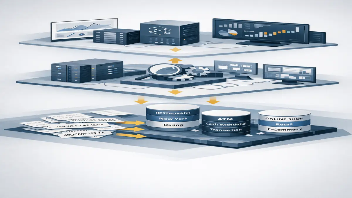 Spade financial AI data layer transforming raw transactions into structured intelligence